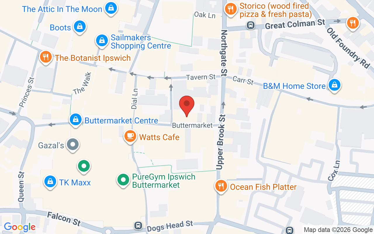 Map showing the location of John Michael