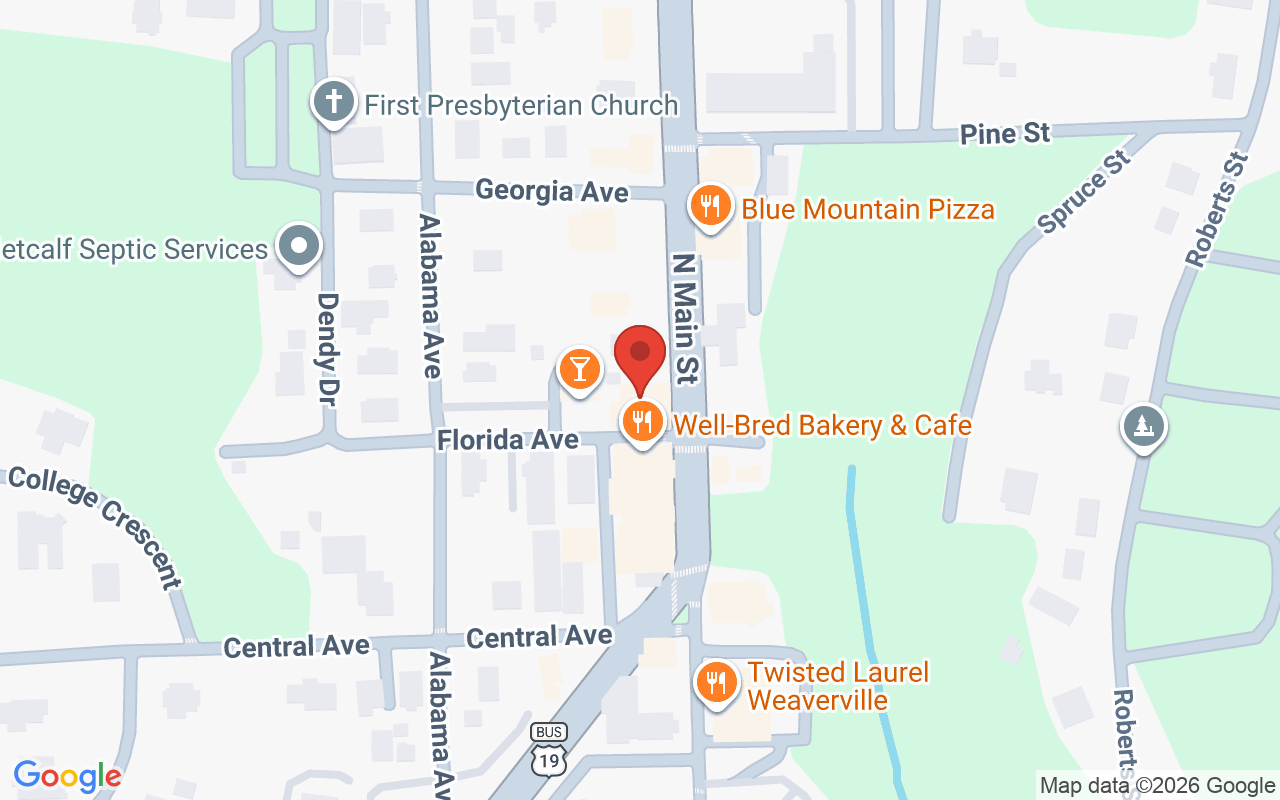 Map showing the location of Fresh Aire Spa and Salon