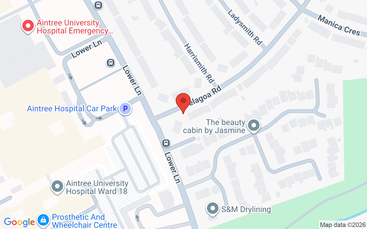 Map showing the location of VIVID Hair Studio | Liverpool