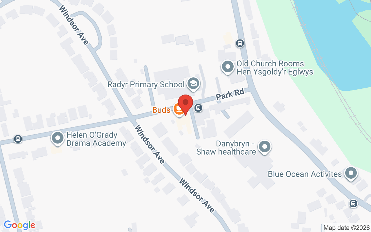 Map showing the location of Salon Nia, Cardiff
