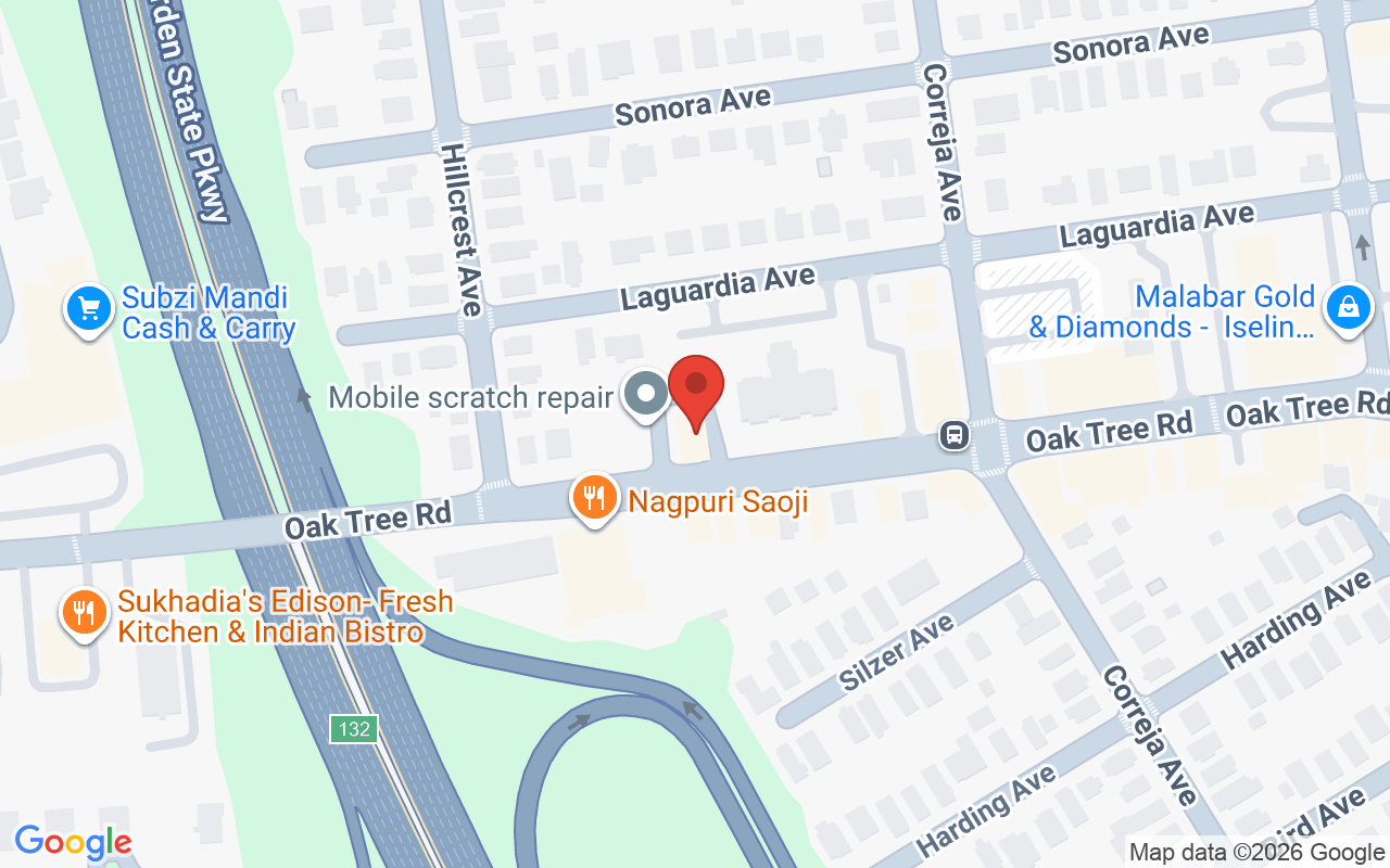 Map showing the location of Zahret Makeup Art