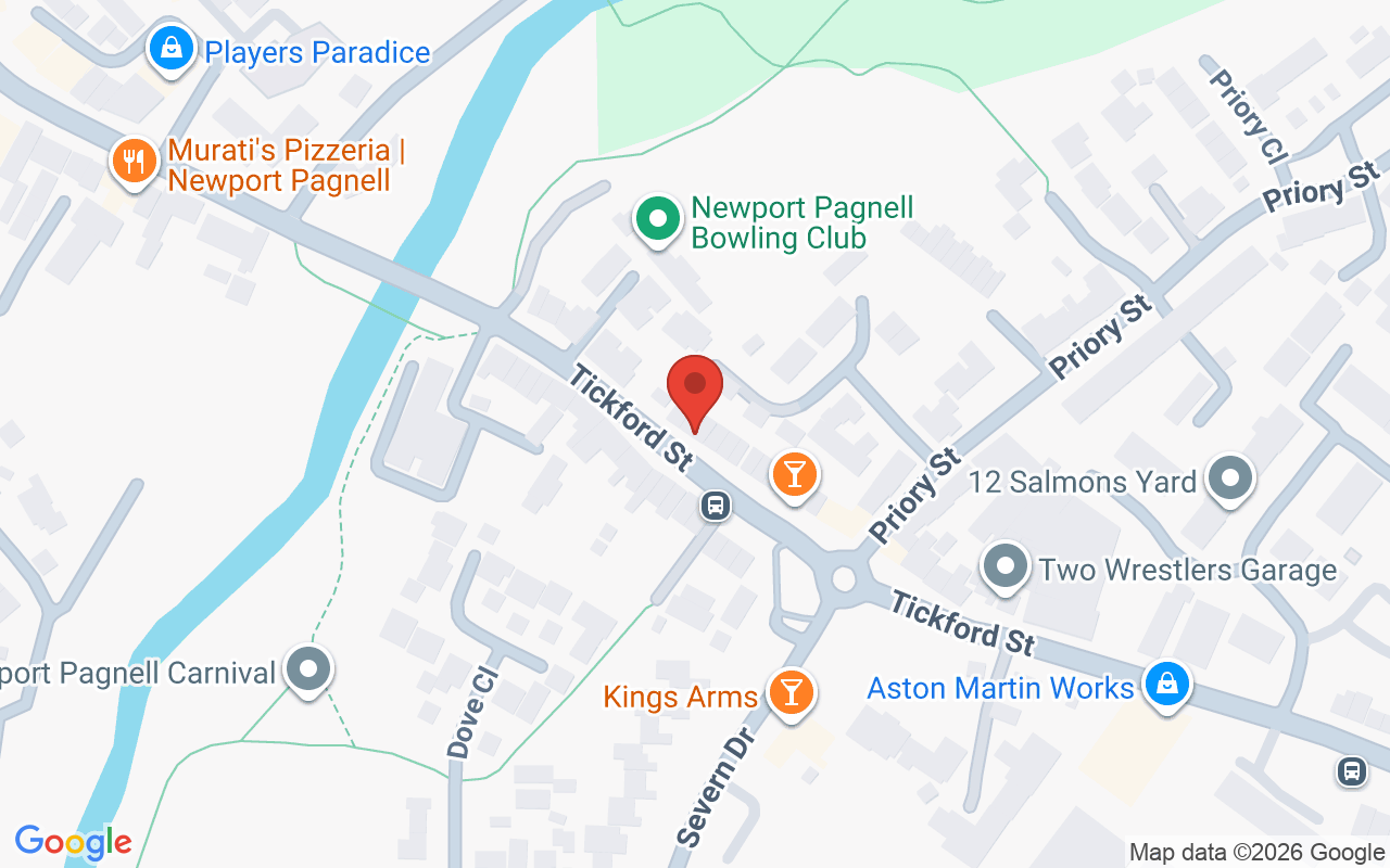 Map showing the location of Halo Salons