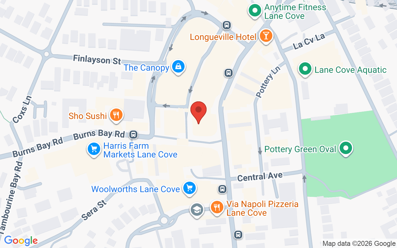 Map showing the location of sydney