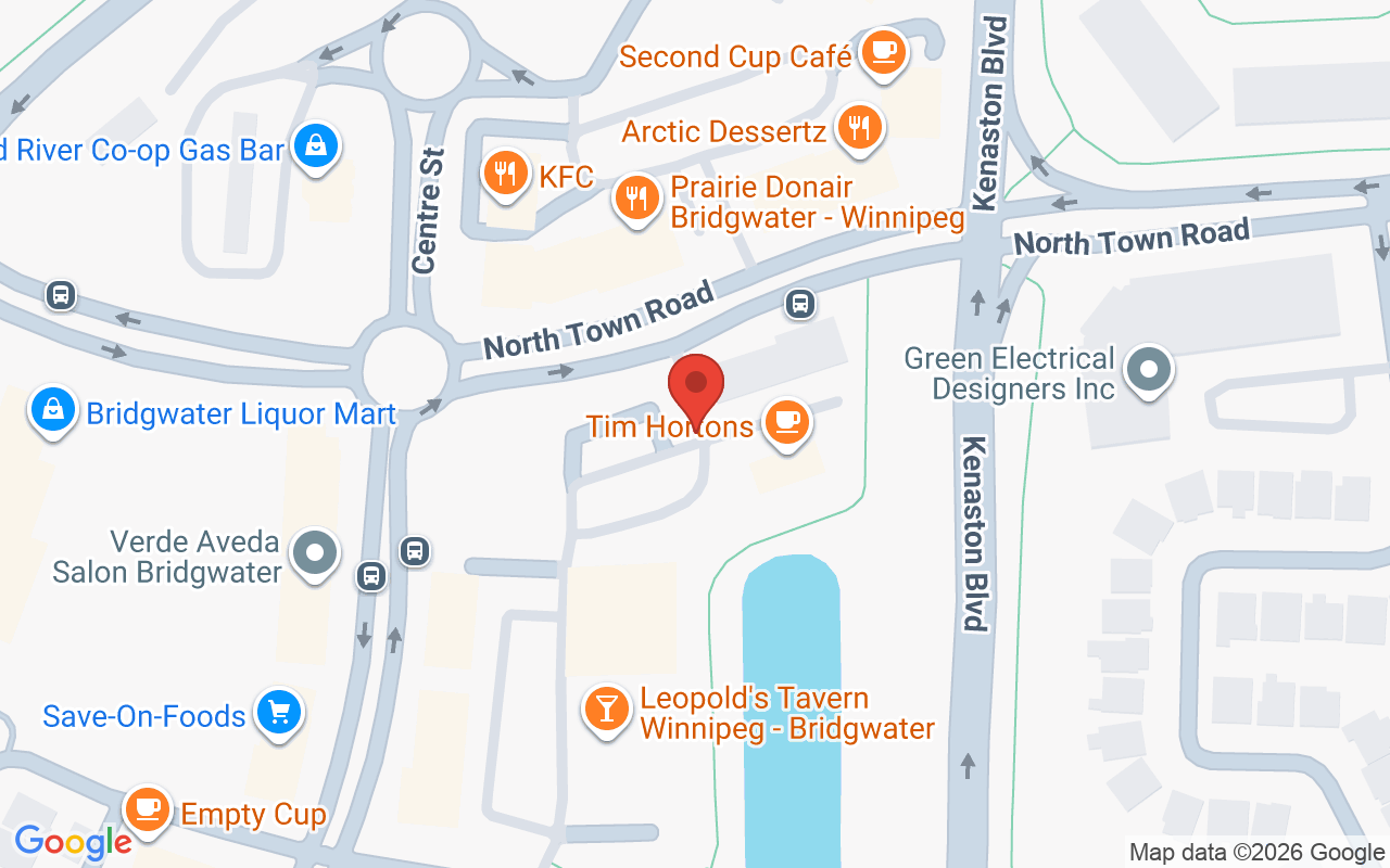 Map showing the location of AiNails & Spa