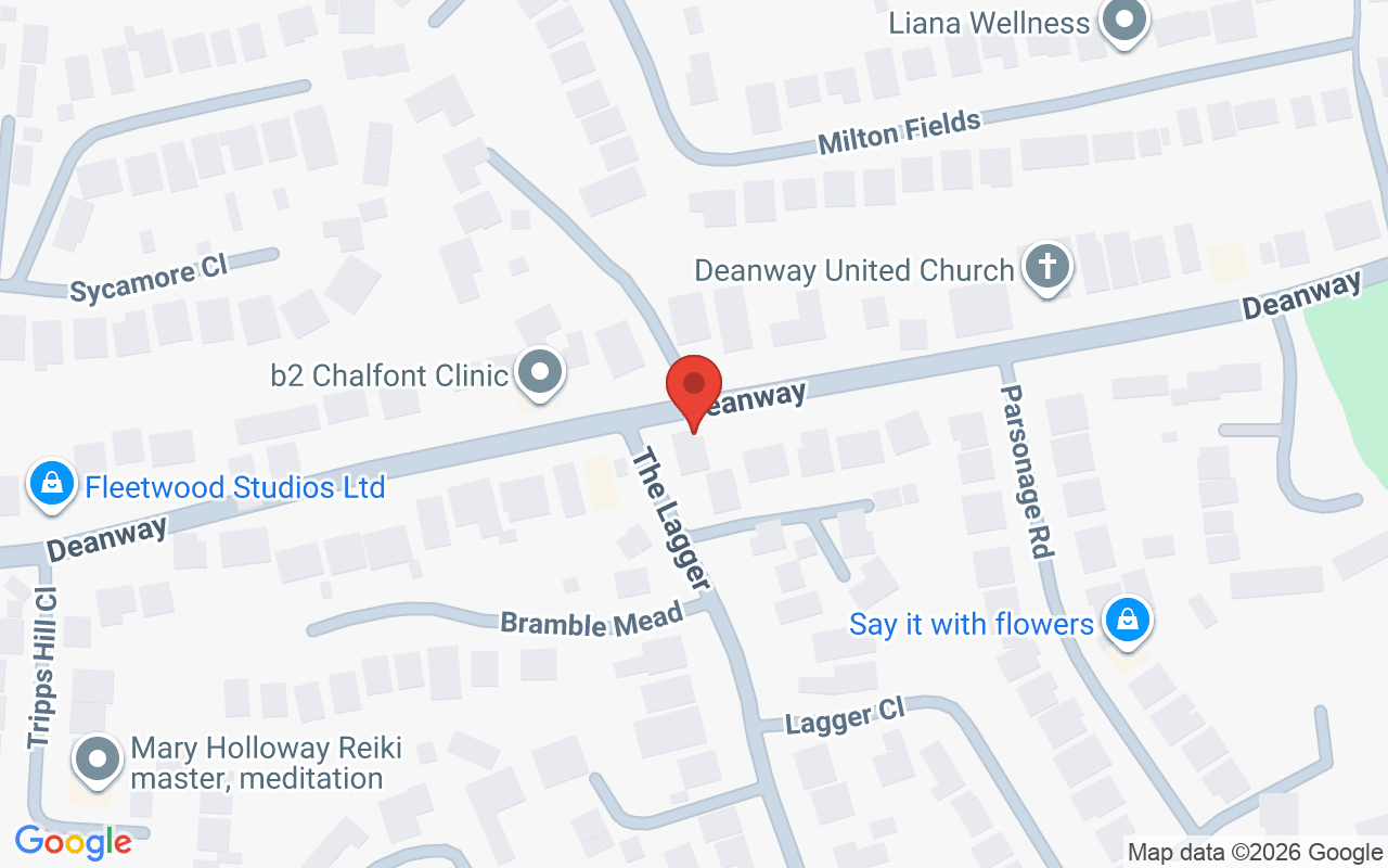 Map showing the location of Neha Galoria