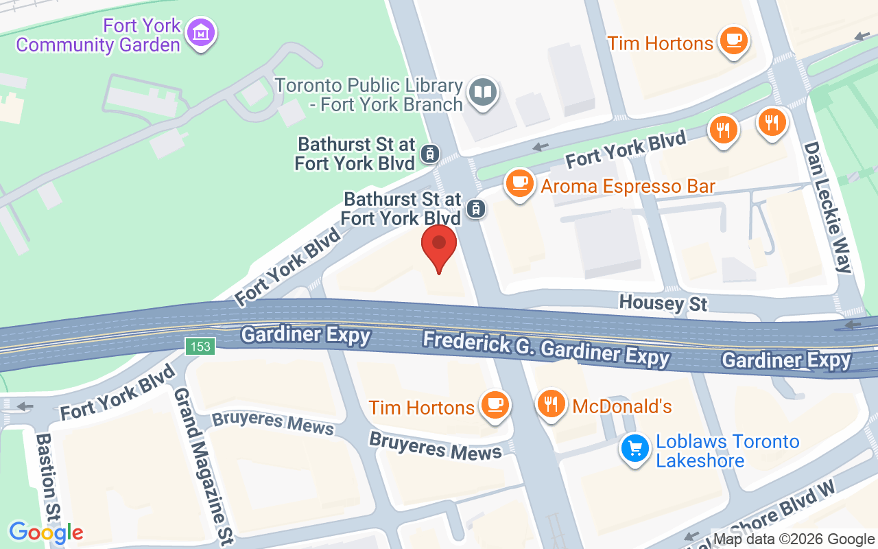 Map showing the location of Organic Nail Bar