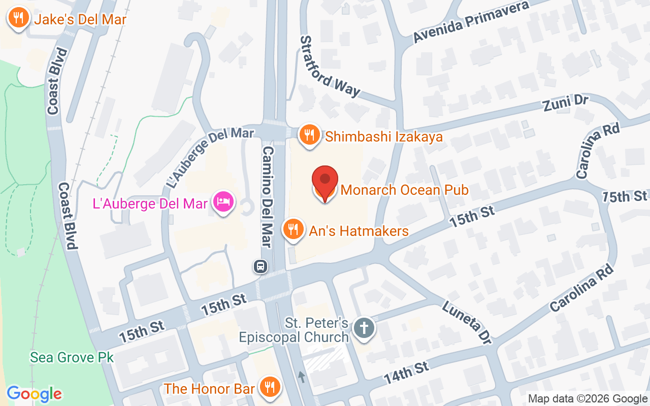 Map showing the location of SkinBar By Jane