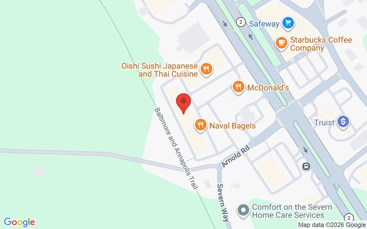 Map showing the location of Hazel Beauty Studio