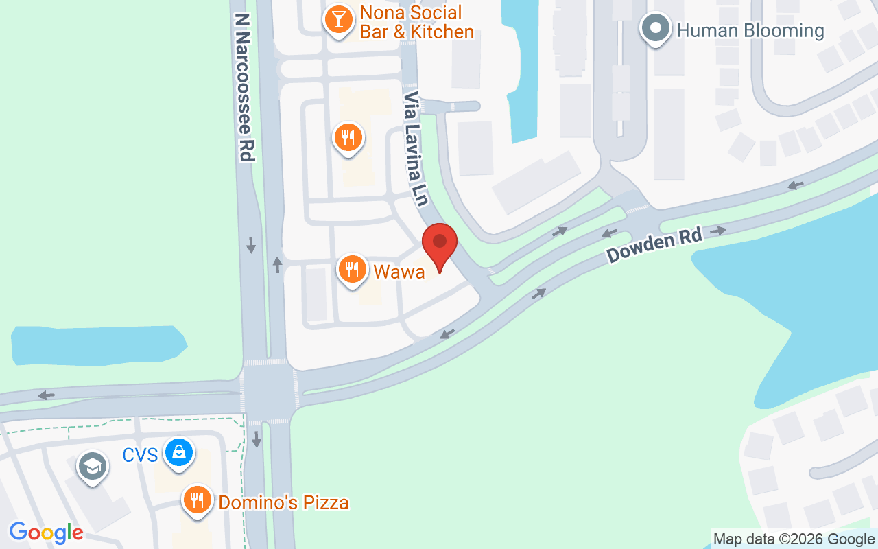 Map showing the location of Mango Beaty