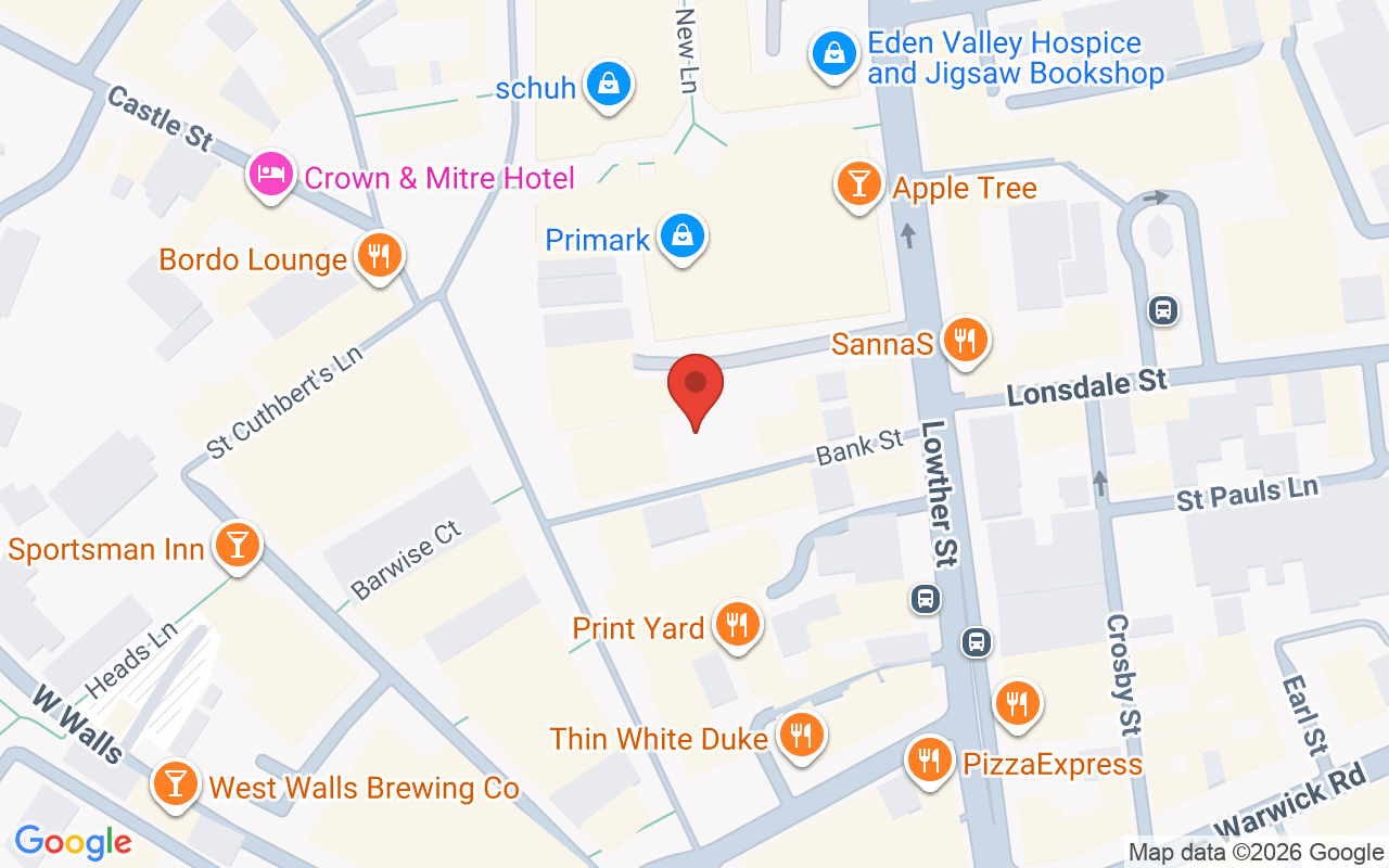 Map showing the location of Brazuca Barbers