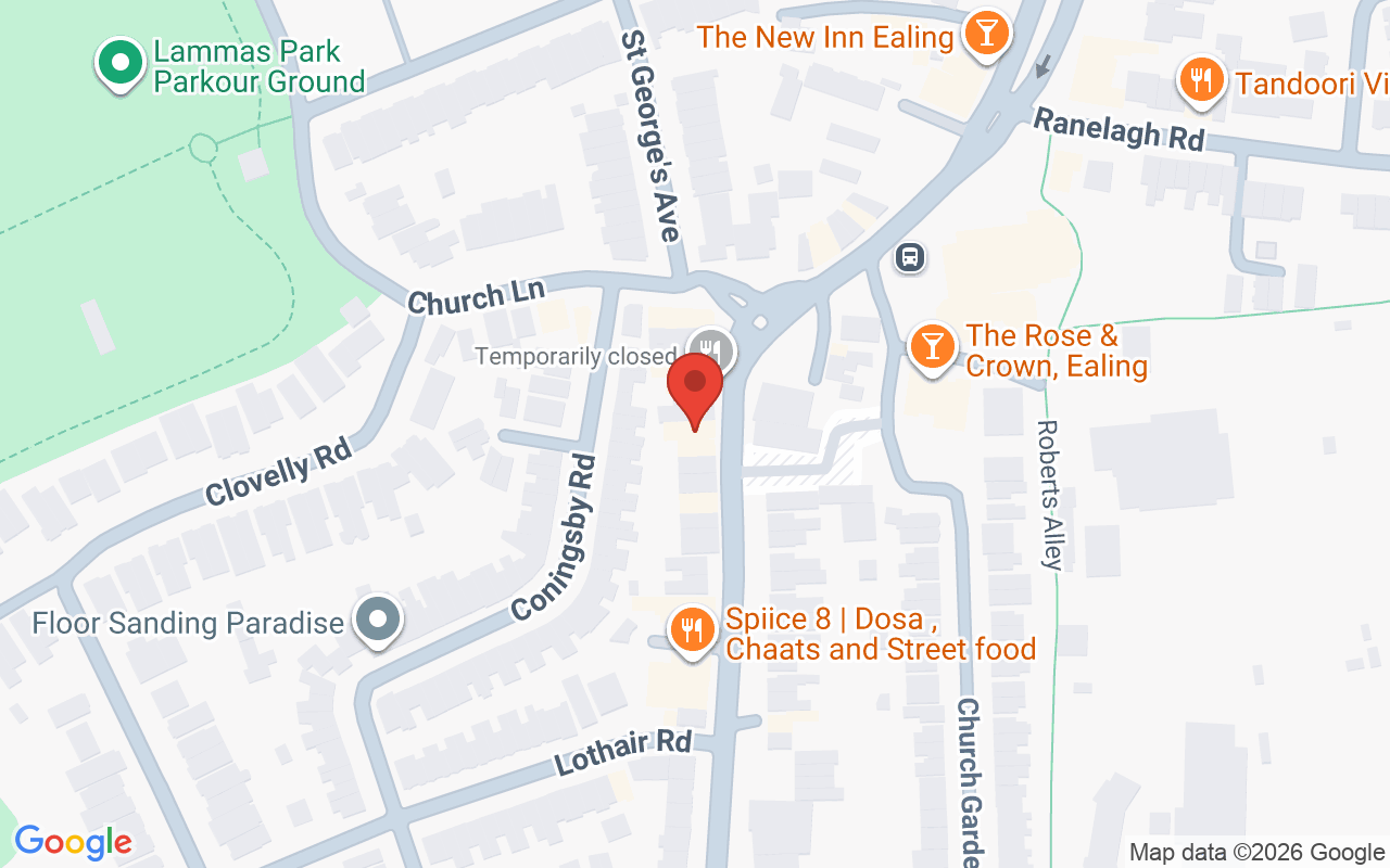 Map showing the location of Dr Azoo Cosmetic Clinic