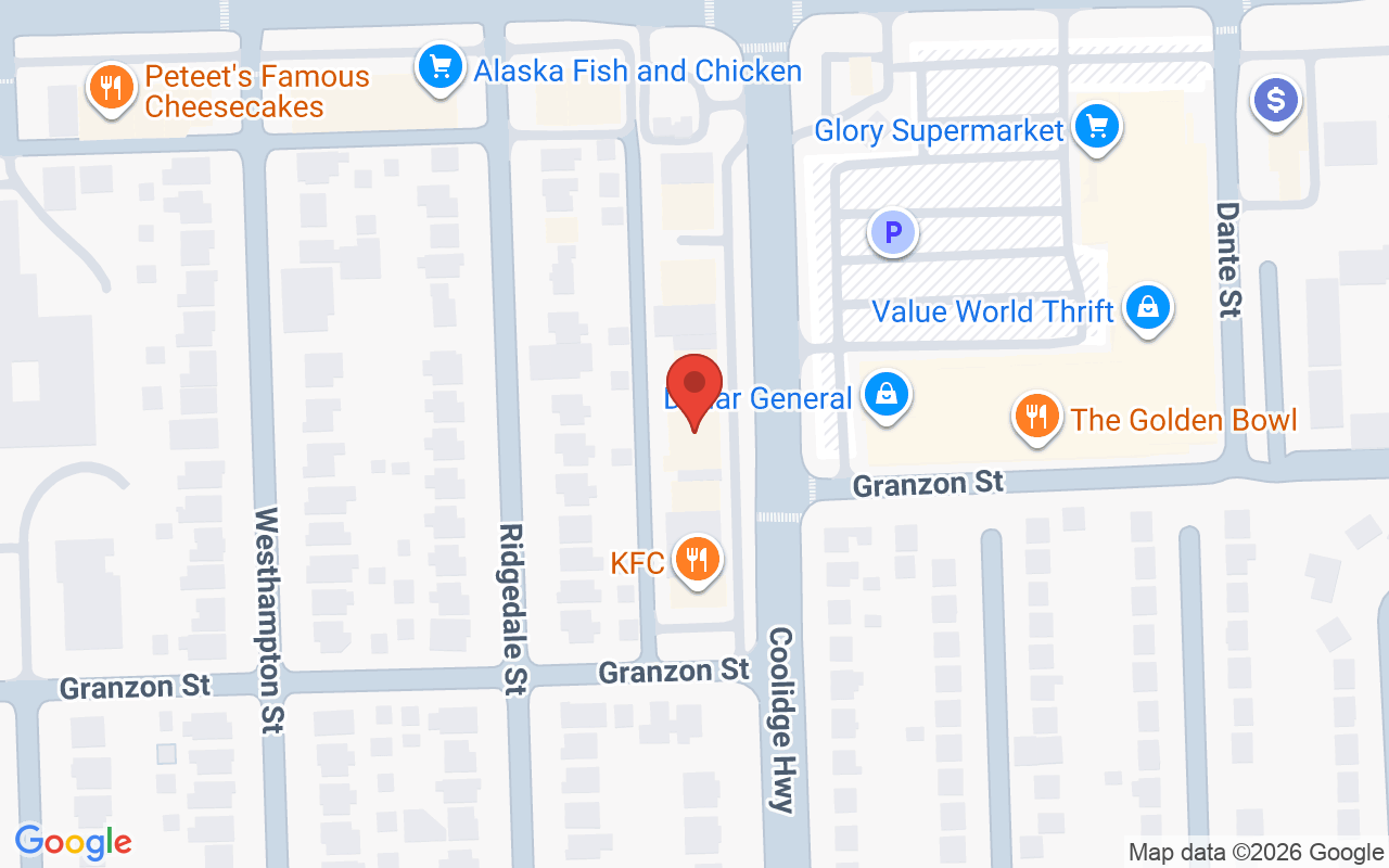 Map showing the location of Collab Of Beauty