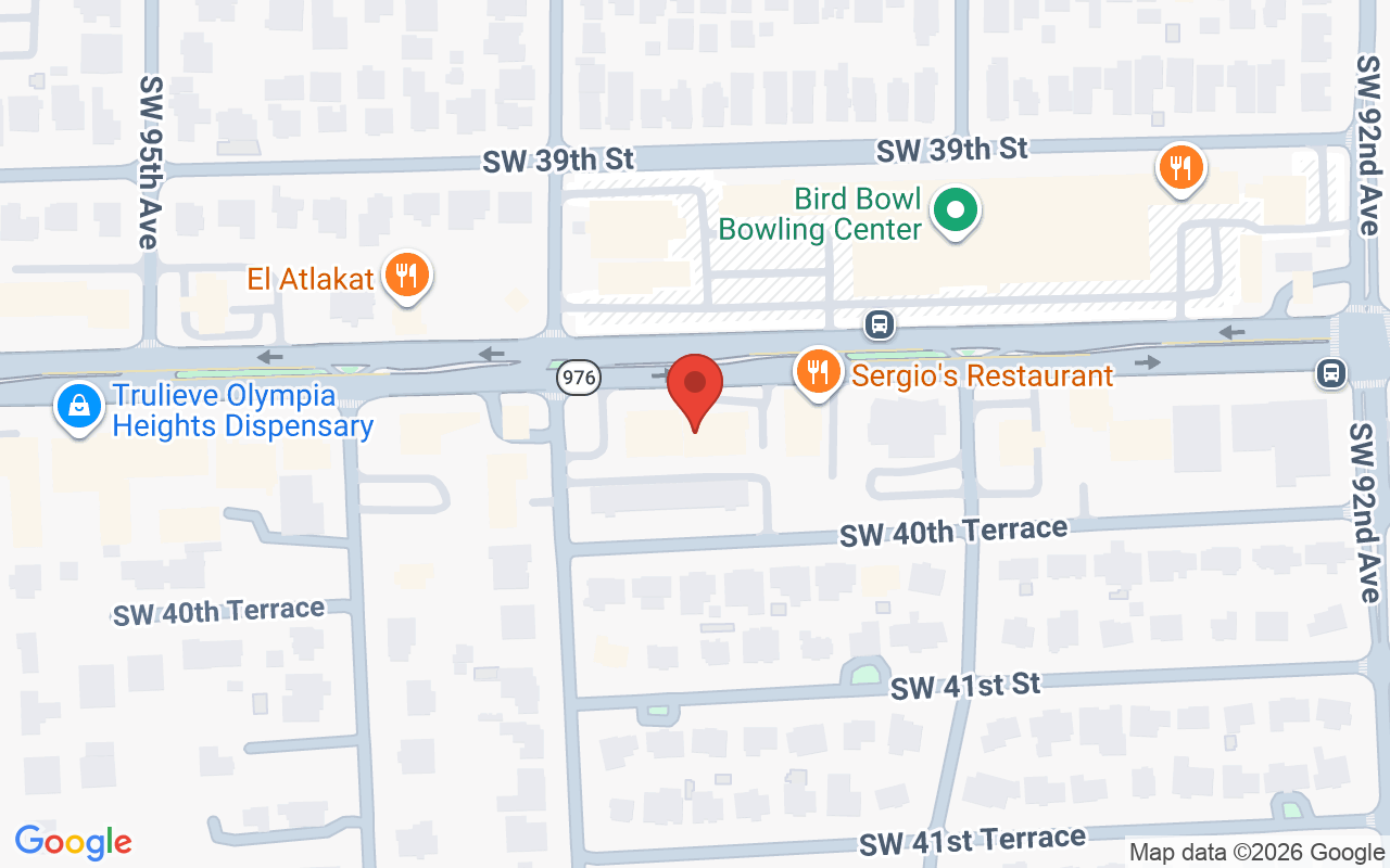 Map showing the location of Prestige Laser Center