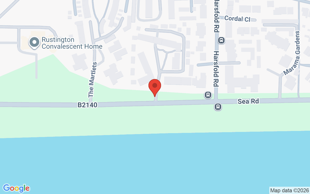 Map showing the location of Toni Todd Boutique