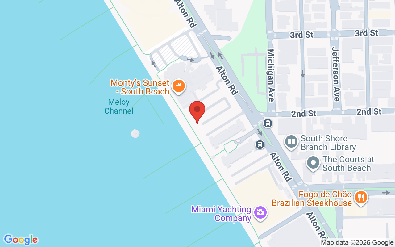 Map showing the location of Danny Jelaca Salon & SPA