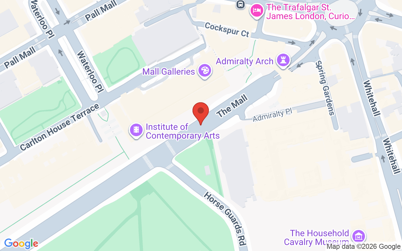 Map showing the location of Kircheva Beauty London