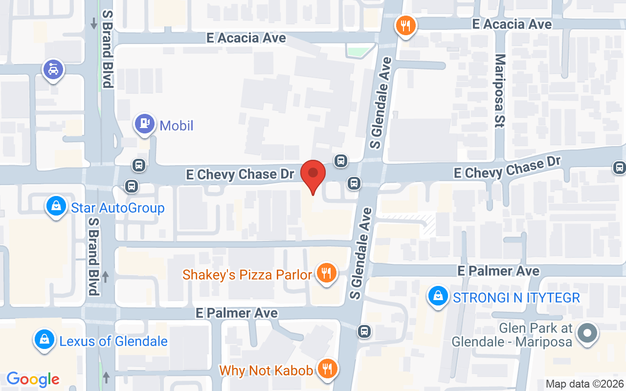 Map showing the location of Ruby Nail