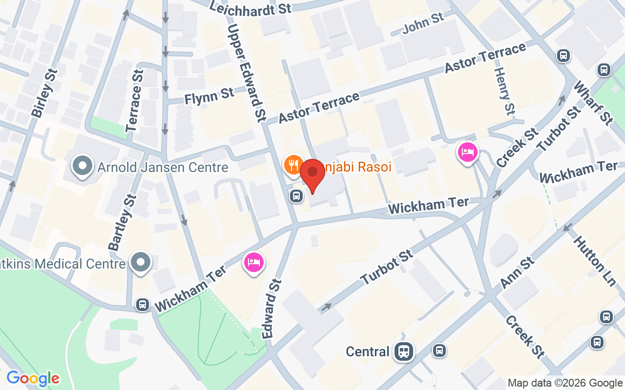 Map showing the location of The Skin Lab