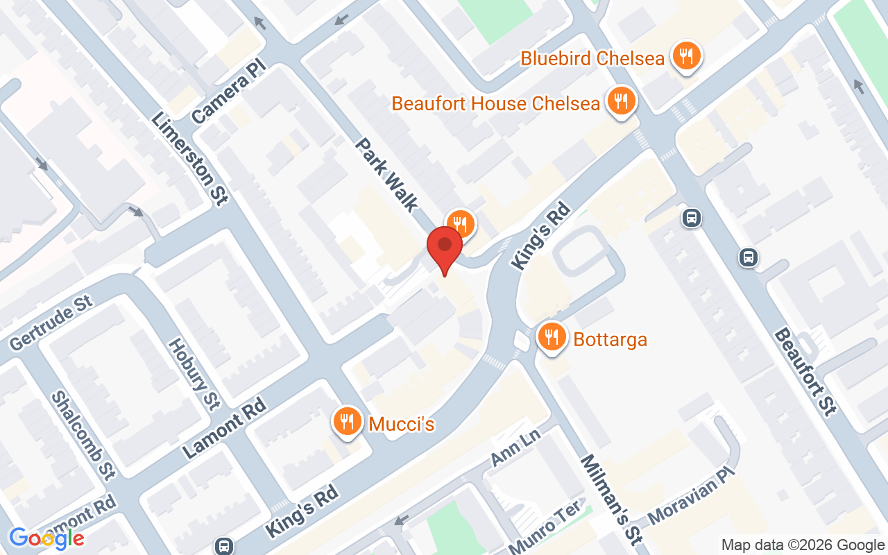 Map showing the location of Lockonego London