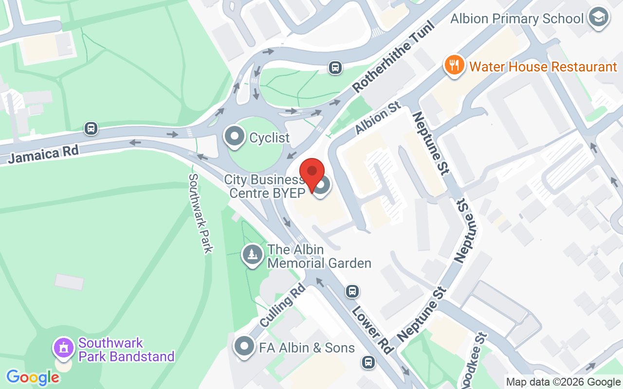 Map showing the location of DNA Skin Laser Aesthetics, London