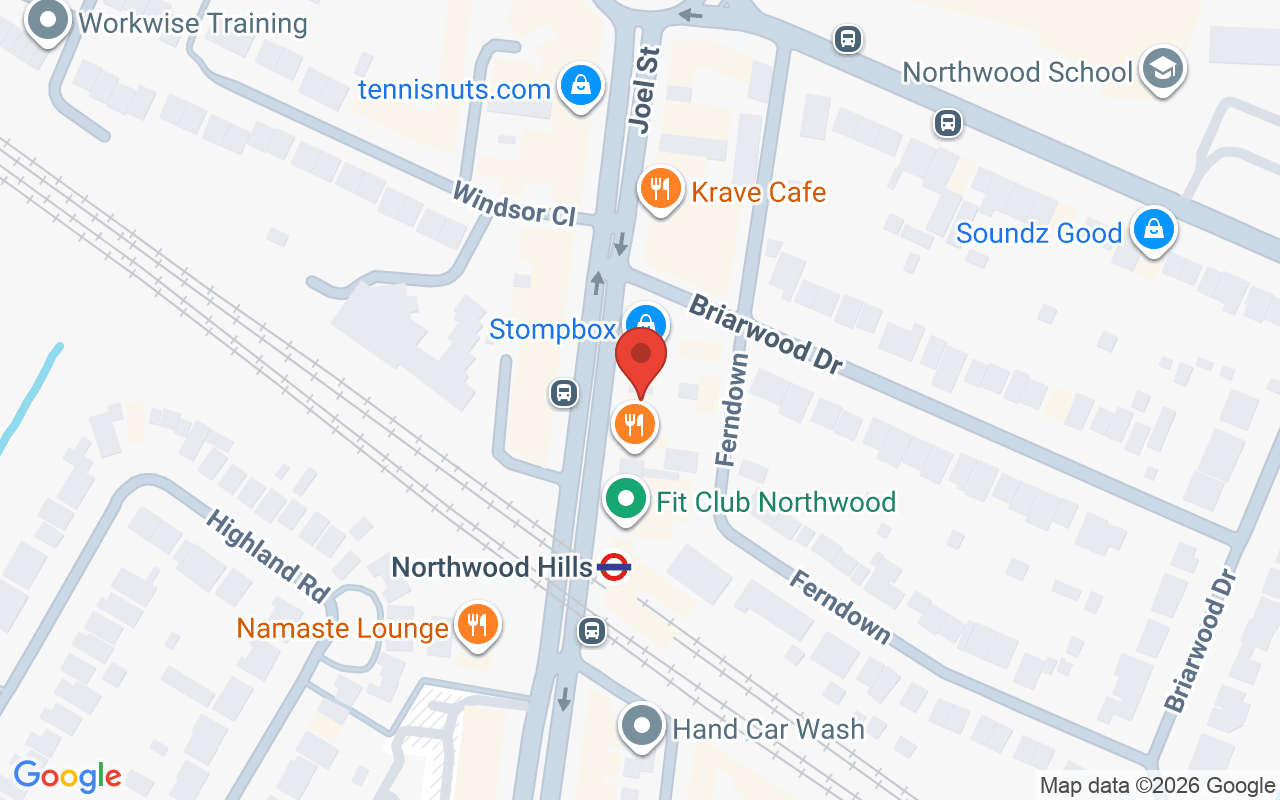 Map showing the location of Divine Hair & Beauty Salon