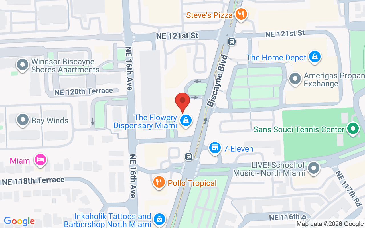 Map showing the location of DJ Styles Hair Salon