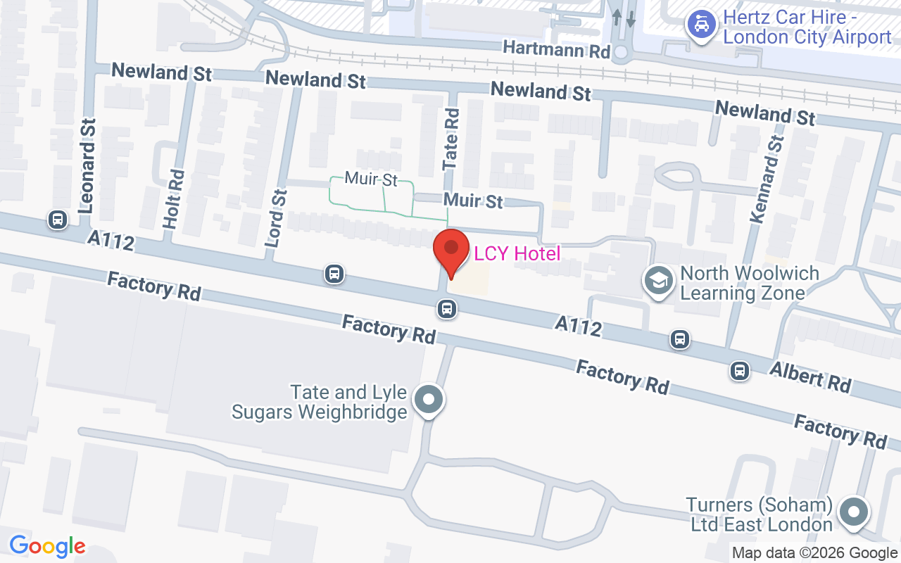Map showing the location of Jae’s House of Beauty