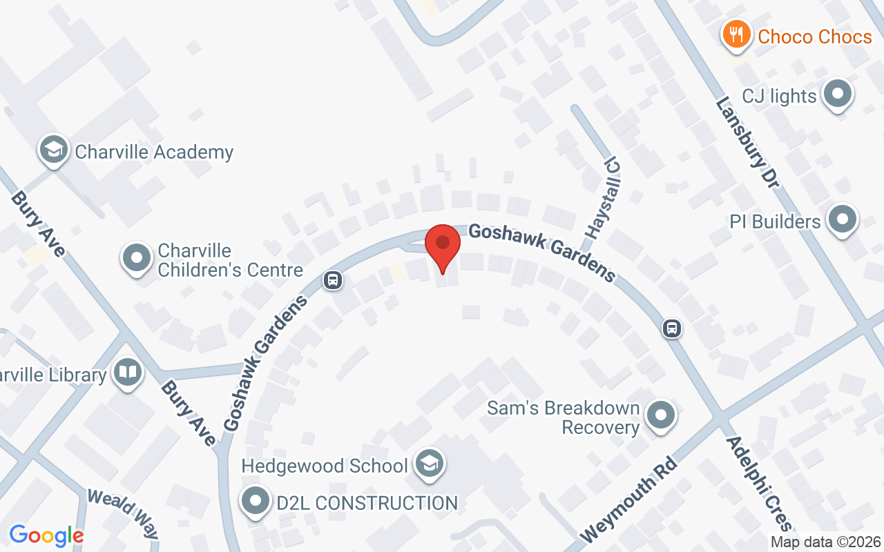 Map showing the location of My Beauty Basics