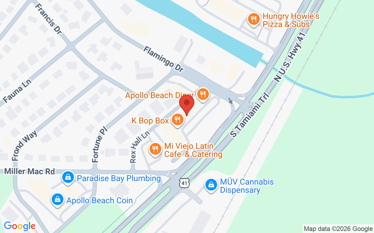 Map showing the location of Dream Nails & Hair Salon