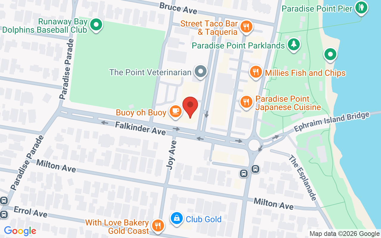 Map showing the location of Phoenix & Fire Hair Salon, Queensland
