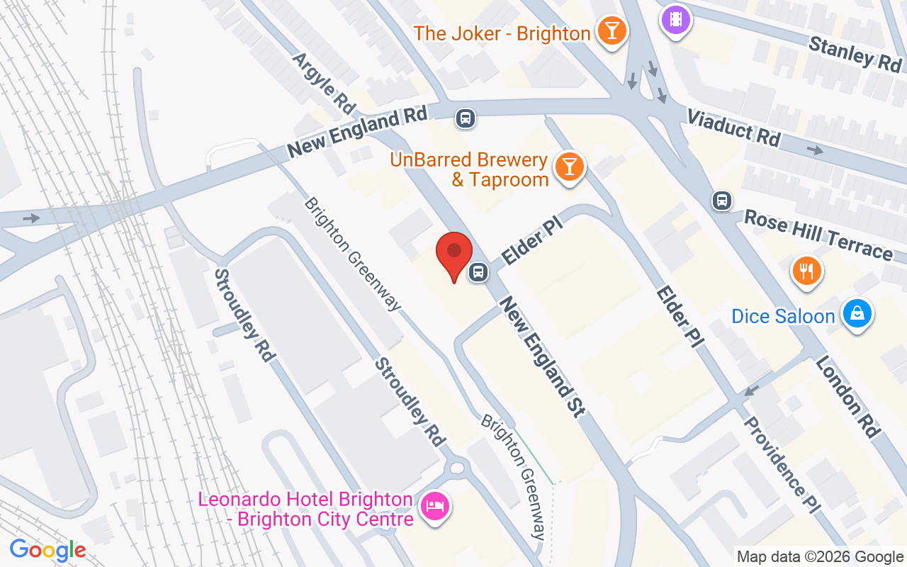 Map showing the location of The Perfect Pamper