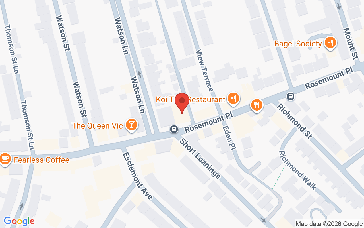 Map showing the location of Cach-ca Hair Studio