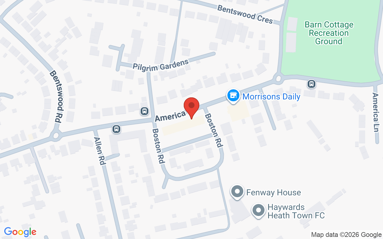 Map showing the location of Good Morning Gorgeous Haywards Heath