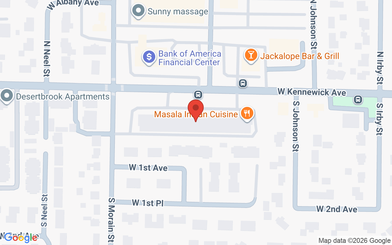 Map showing the location of Color Couture Salon