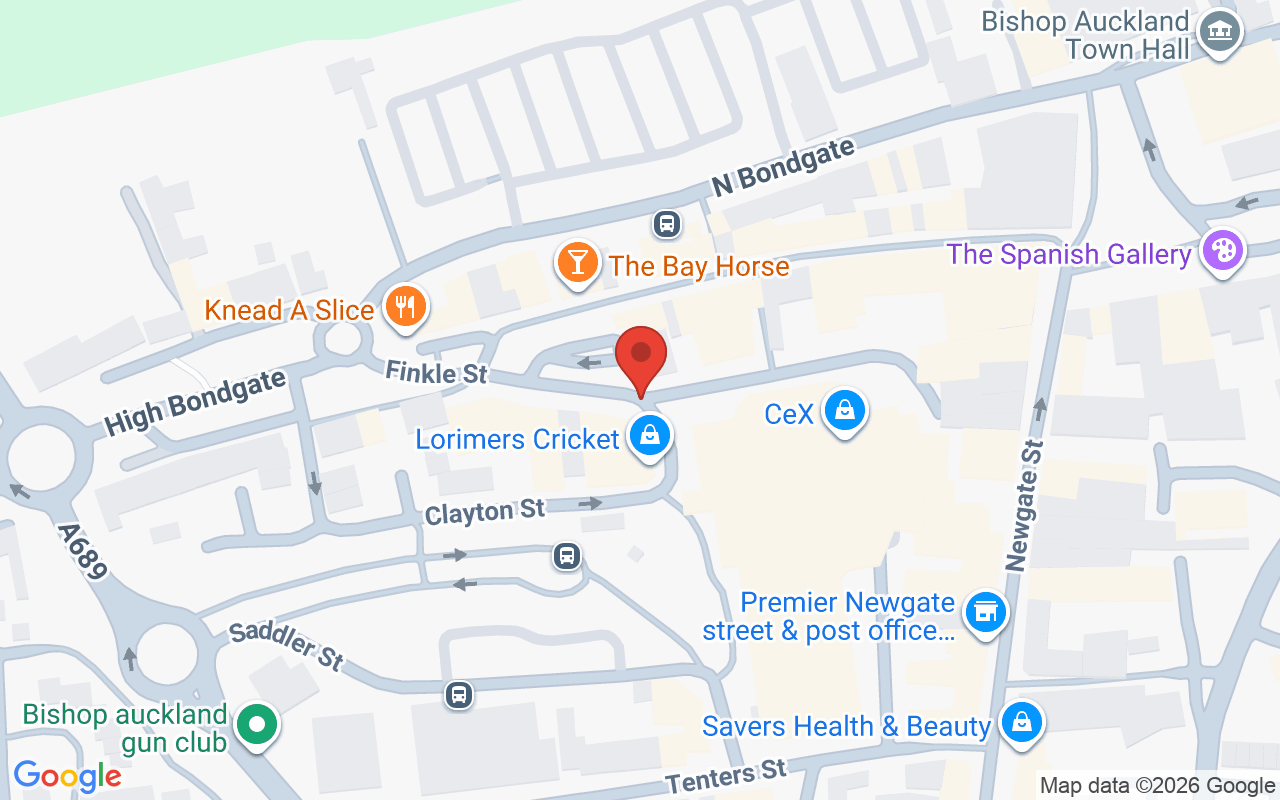 Map showing the location of ML. Hair & Beauty Studio