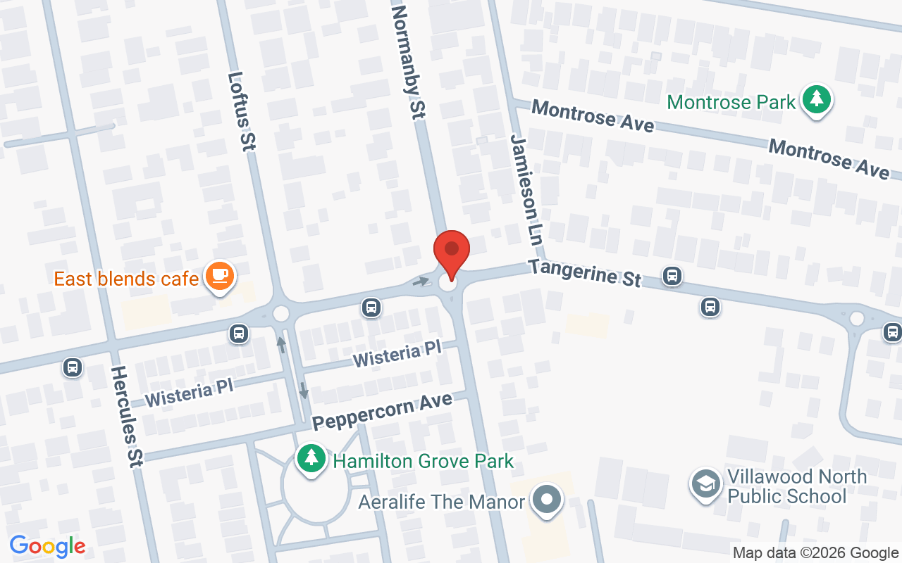 Map showing the location of Hair & Beauty By Dee