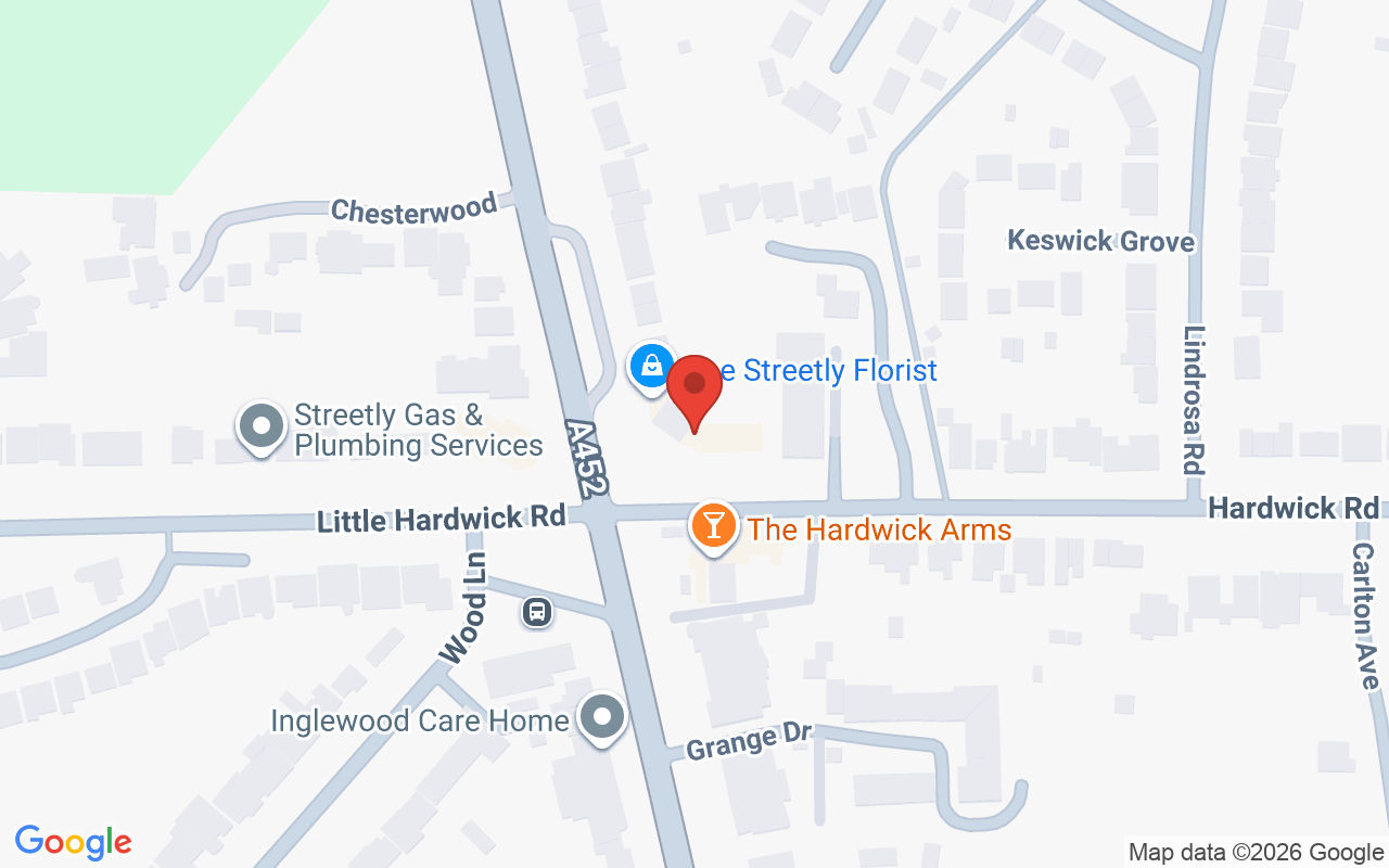 Map showing the location of Mark Leon Hair