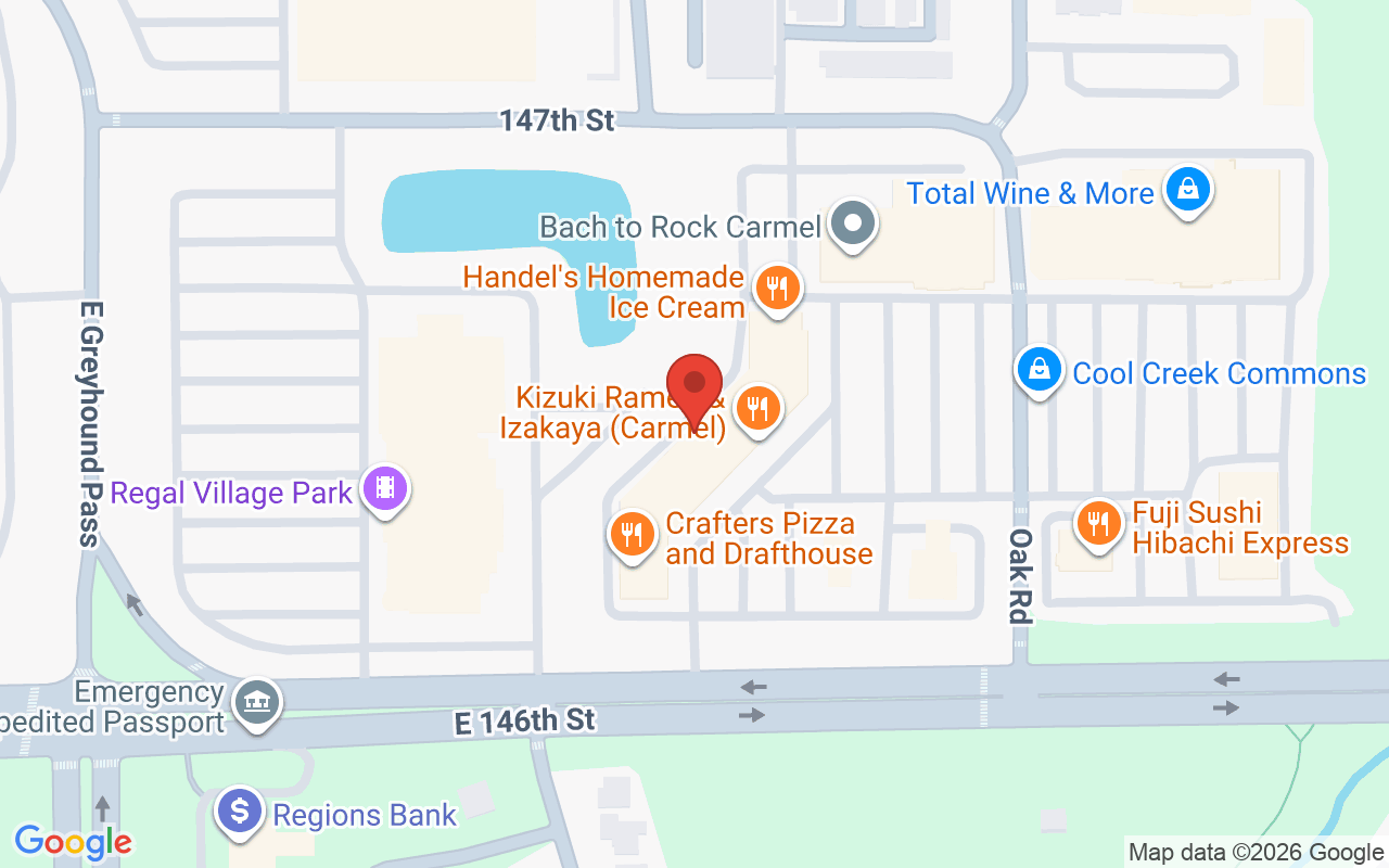 Map showing the location of Deka Lash Carmel