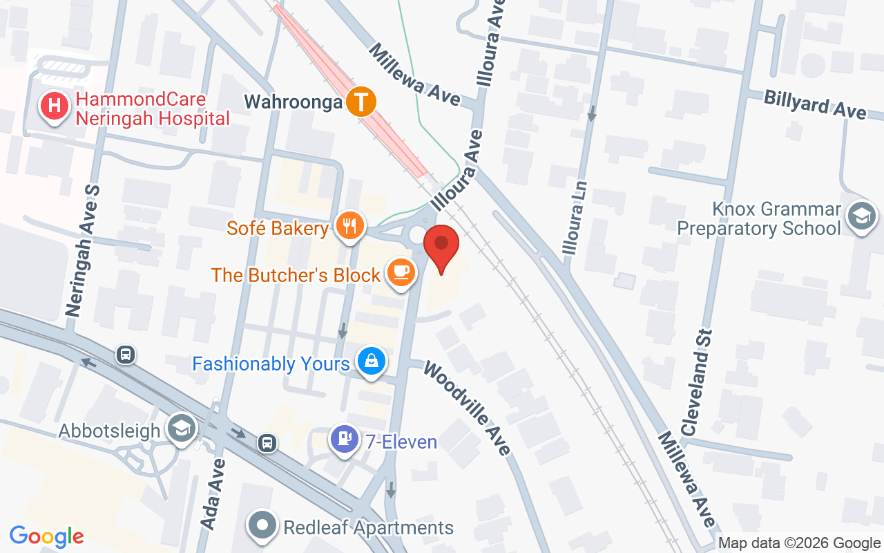 Map showing the location of é SALON
