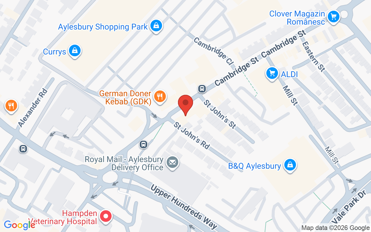 Map showing the location of Divaz Hair Boutique