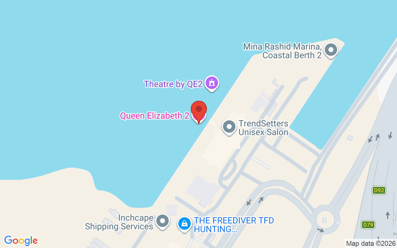 Map showing the location of Trend Setters Salon