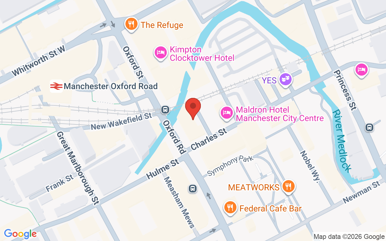 Map showing the location of Brazilian Waxing Company