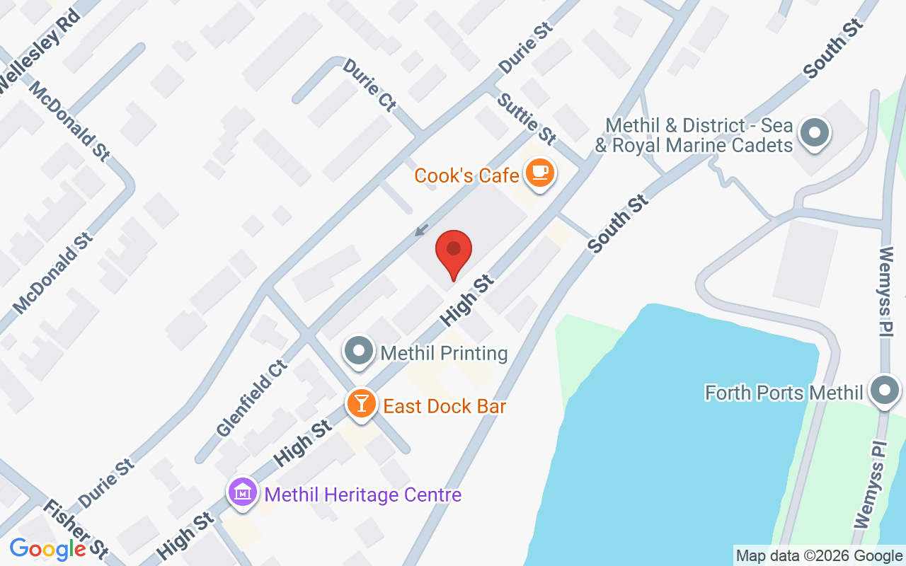 Map showing the location of Indigo Aesthetics