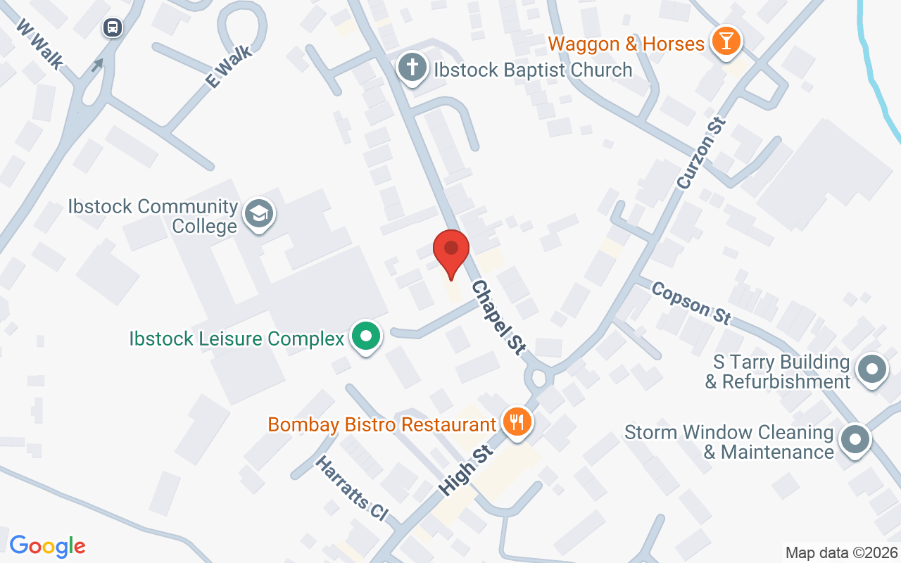 Map showing the location of Ella J Hair Limited