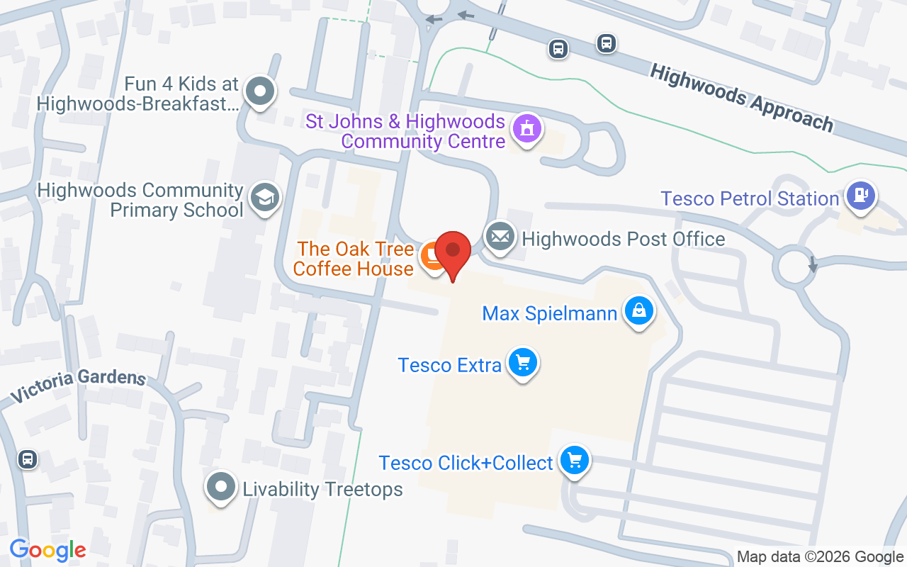 Map showing the location of Ivory Taylor