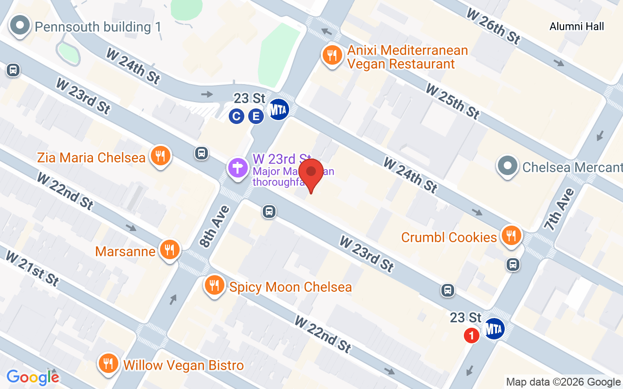 Map showing the location of Energy Men Spa
