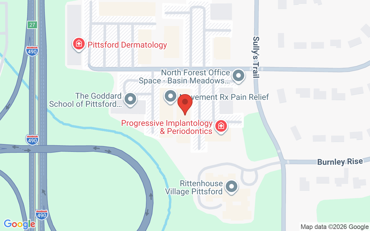 Map showing the location of Zurich Med Spa