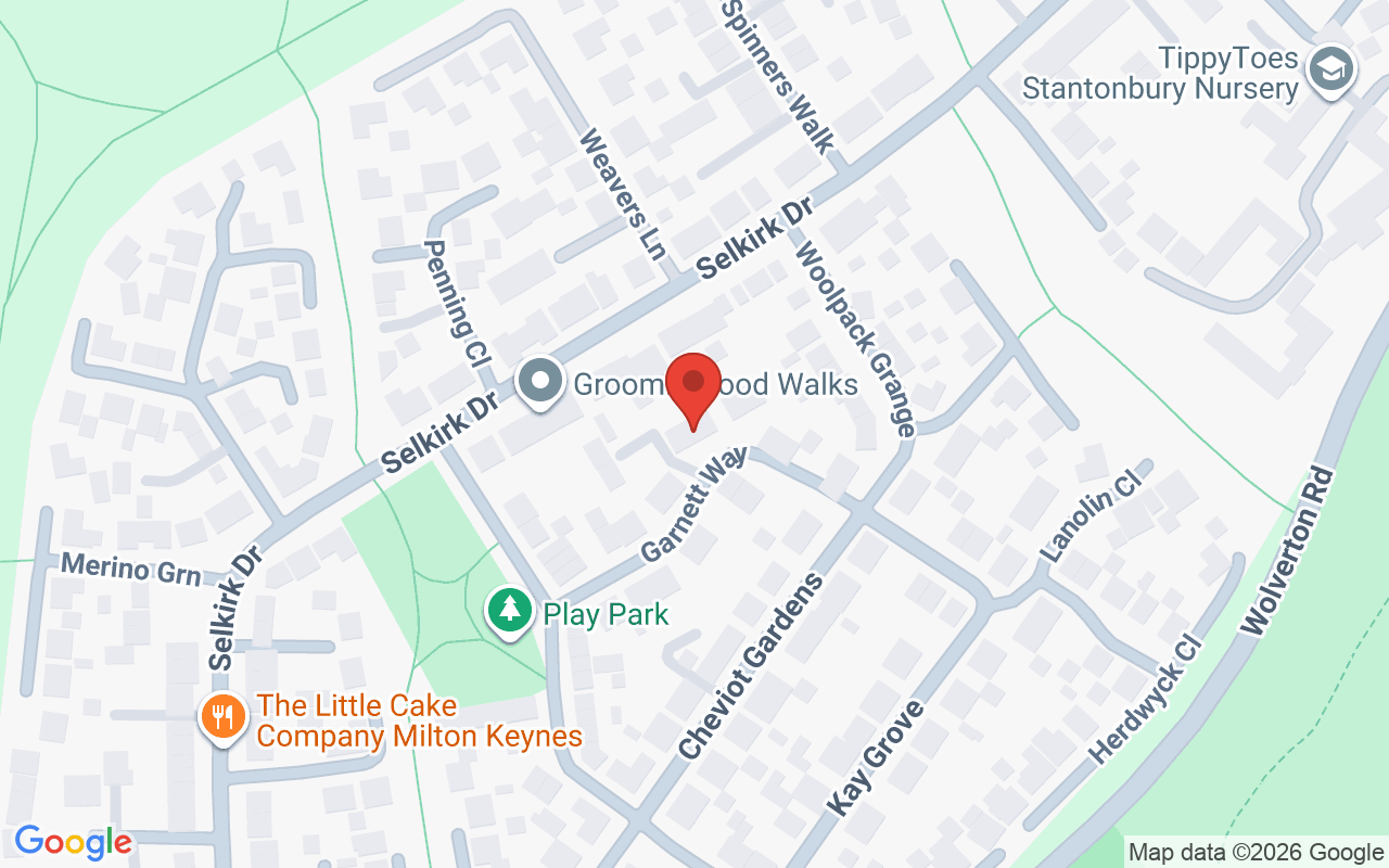 Map showing the location of LD Tan & Glow