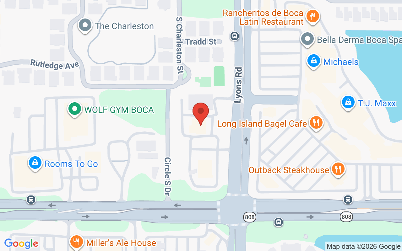 Map showing the location of VIP Hair Salon