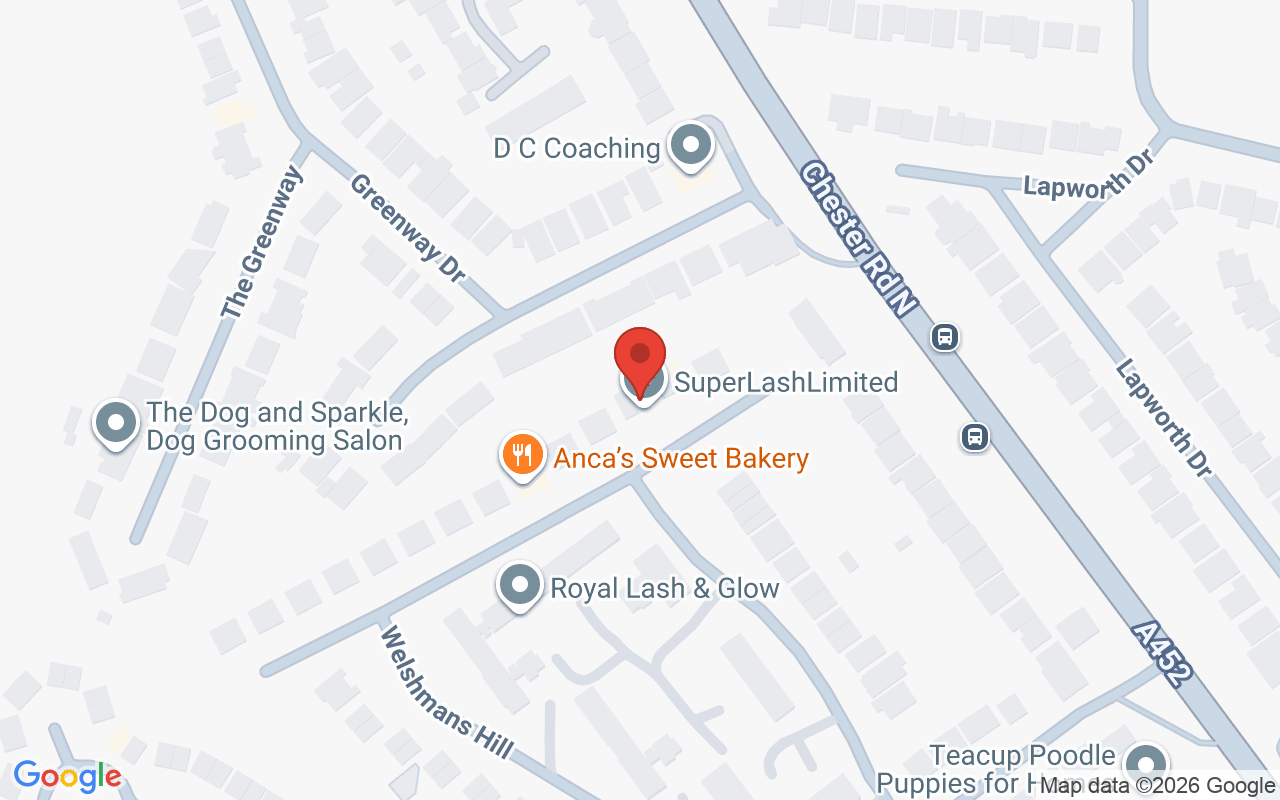 Map showing the location of SuperLashLimited